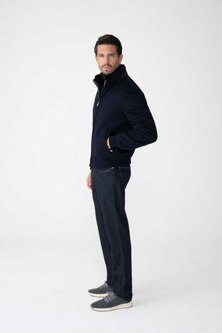 Bomber in puro cashmere