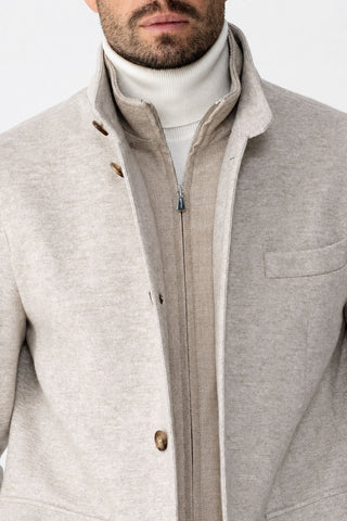 Blazer sportivo con doppia chiusura