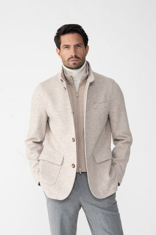 Blazer sportivo con doppia chiusura