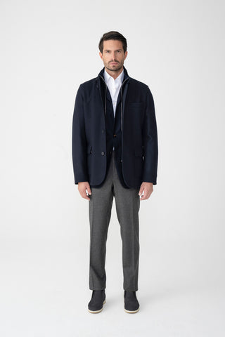 Blazer sportivo con doppia chiusura
