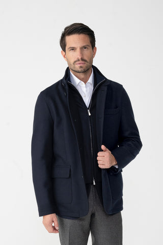 Blazer sportivo con doppia chiusura