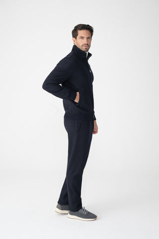 Blouson in jersey di cashmere