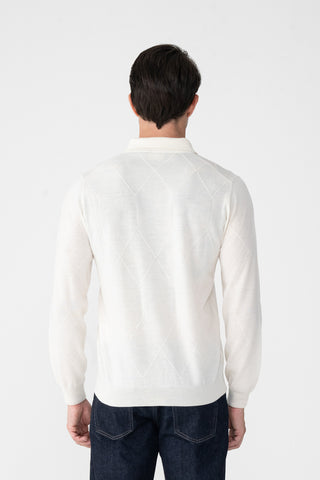 Polo con mezza zip
