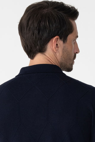 Polo con mezza zip