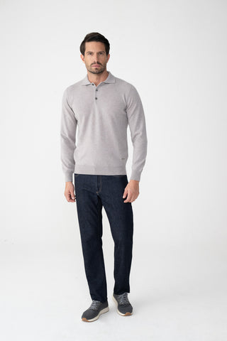 Polo in cashmere