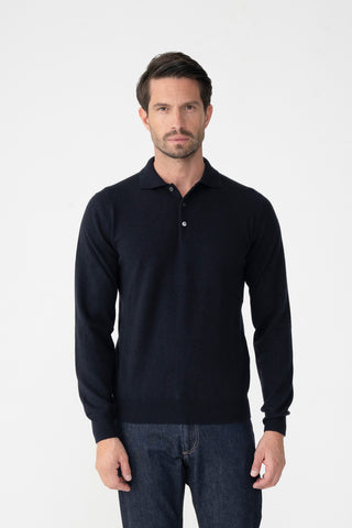 Polo in cashmere