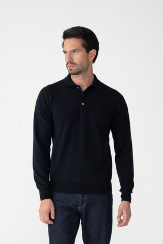 Polo in cashmere