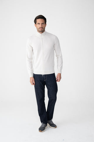 Cardigan in puro cashmere