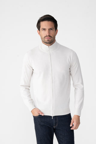 Cardigan in puro cashmere