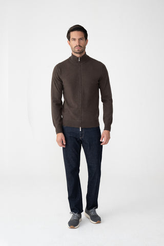 Cardigan in puro cashmere