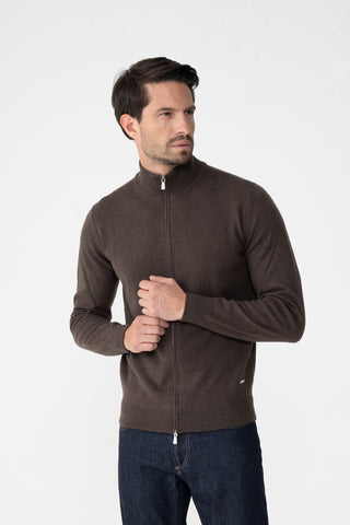 Cardigan in puro cashmere