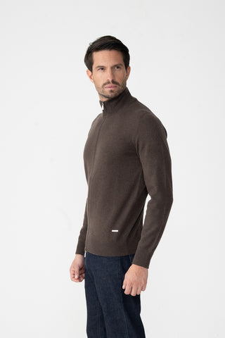 Cardigan in puro cashmere