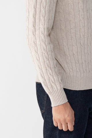 Cardigan a trecce