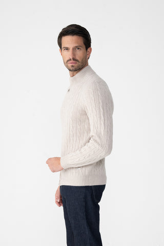 Cardigan a trecce