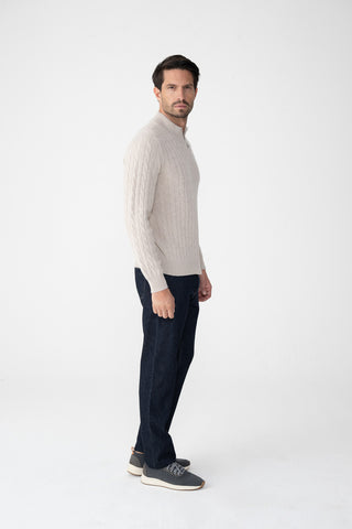 Cardigan a trecce