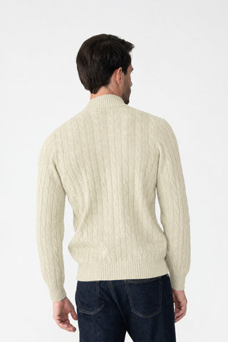 Cardigan a trecce