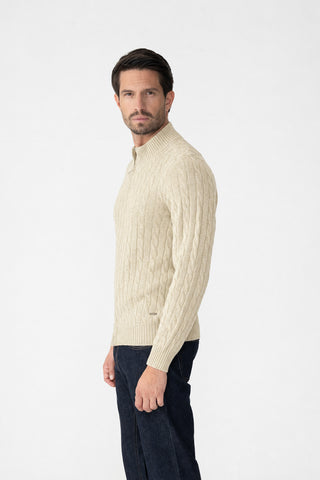 Cardigan a trecce