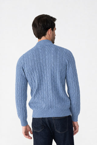 Cardigan a trecce