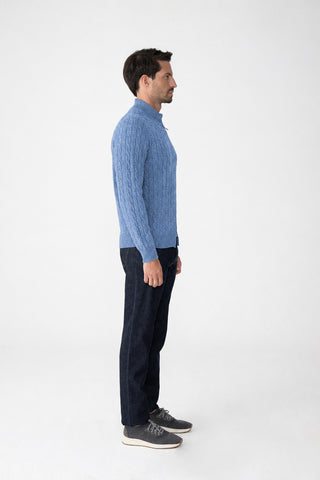 Cardigan a trecce