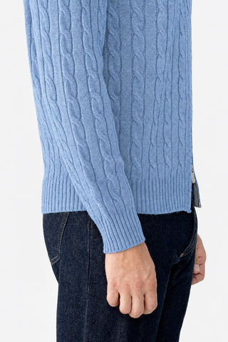 Cardigan a trecce