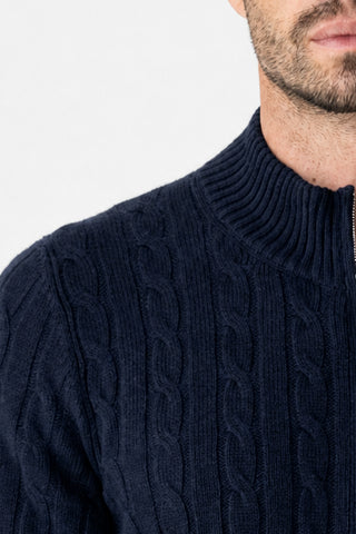 Cardigan a trecce