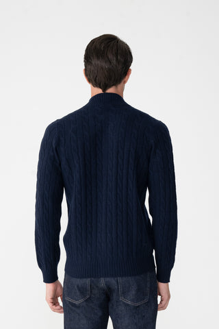 Cardigan a trecce