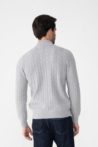 Cardigan a trecce
