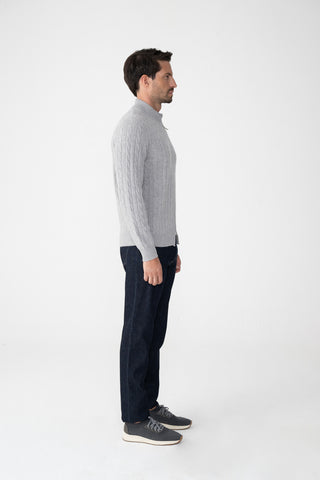 Cardigan a trecce