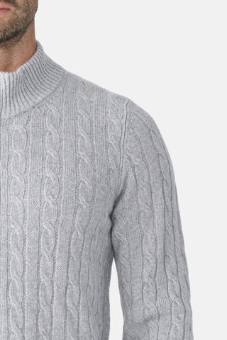 Cardigan a trecce