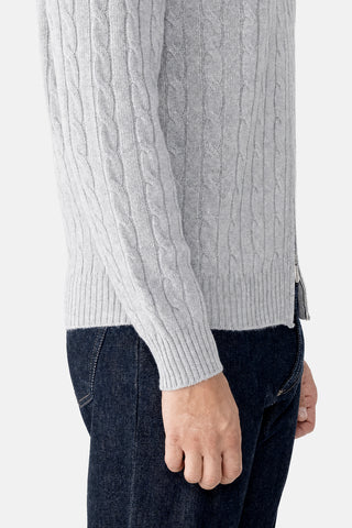 Cardigan a trecce