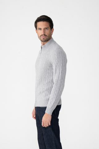 Cardigan a trecce