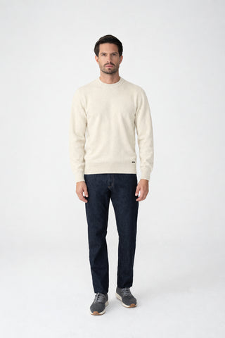 Cashmere crew neck