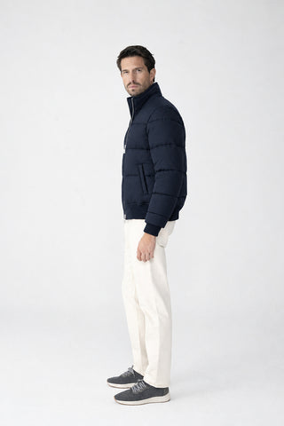 Cashmere bomber jacket