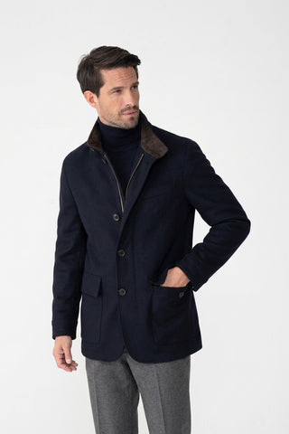 Blazer sportivo in cashmere