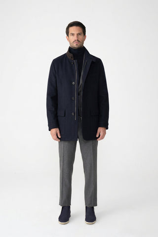 Blazer sportivo in cashmere