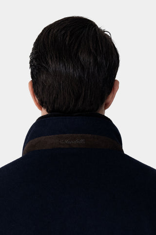 Car-coat in puro cashmere