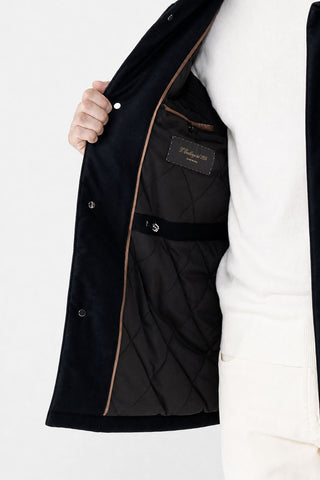 Field-Jacket in misto cashmere