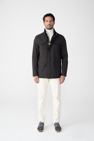 Field Jacket  in tessuto tecnico
