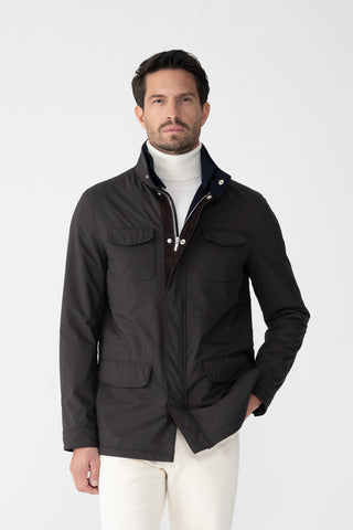 Field Jacket  in tessuto tecnico