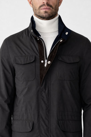 Field Jacket  in tessuto tecnico
