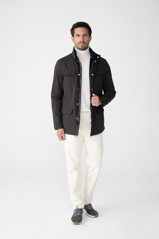 Field Jacket  in tessuto tecnico