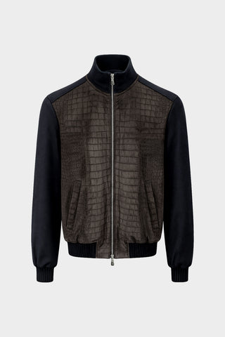 Bomber in Cashmere e Coccodrillo