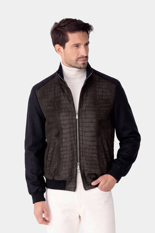 Bomber in Cashmere e Coccodrillo