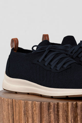 Technical knit slip-on sneakers