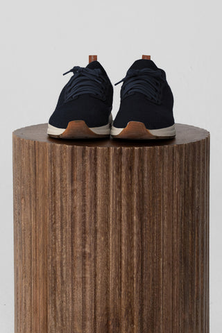 Technical knit slip-on sneakers