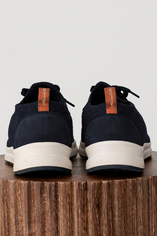 Technical knit slip-on sneakers