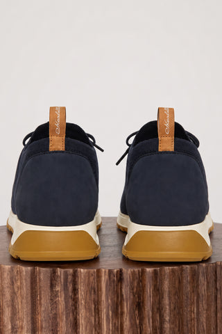 Technical knit slip-on sneakers