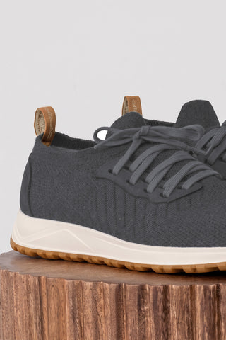 Technical knit slip-on sneakers