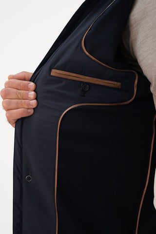Hooded down jacket 