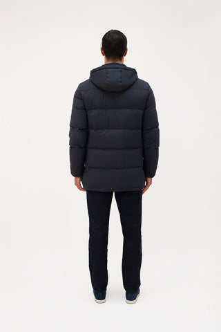 Hooded down jacket 